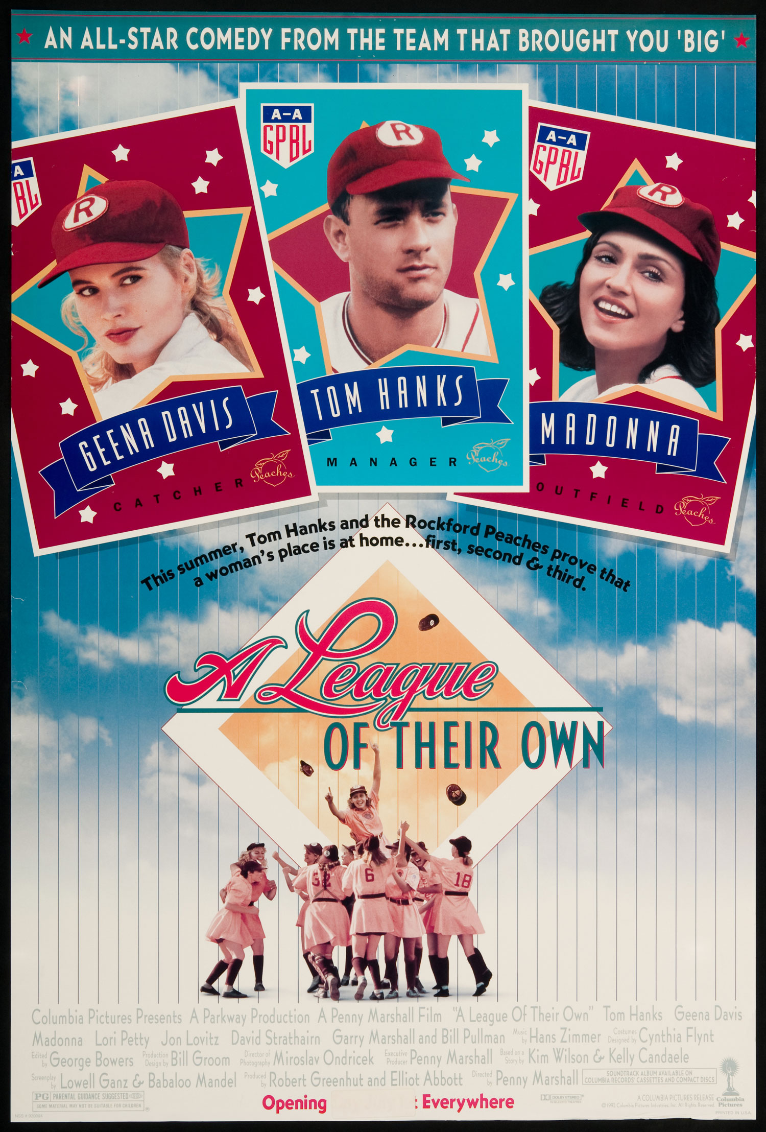 Image result for a league of their own poster